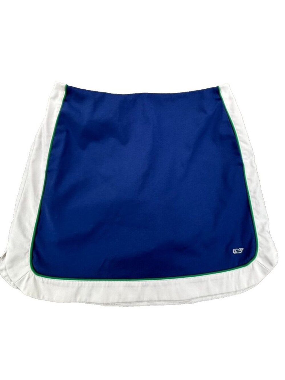 Vineyard Vines A-Line Skort Sz 4 Blue Skirt Built-in Shorts Welt Pocket Tennis
